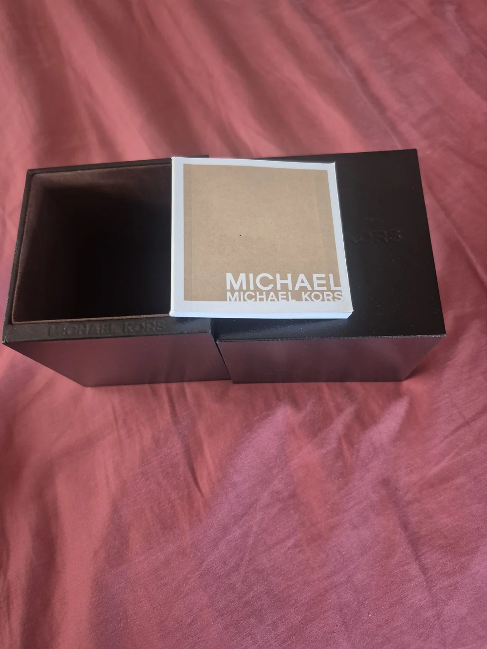 Michael Kors Two-Tone Silver and Rose Gold Crystal Bezel Women's Watch